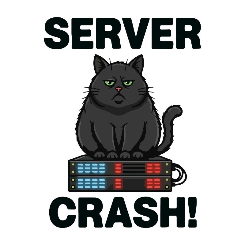 Serverabsturz Chat-Computer-Humor