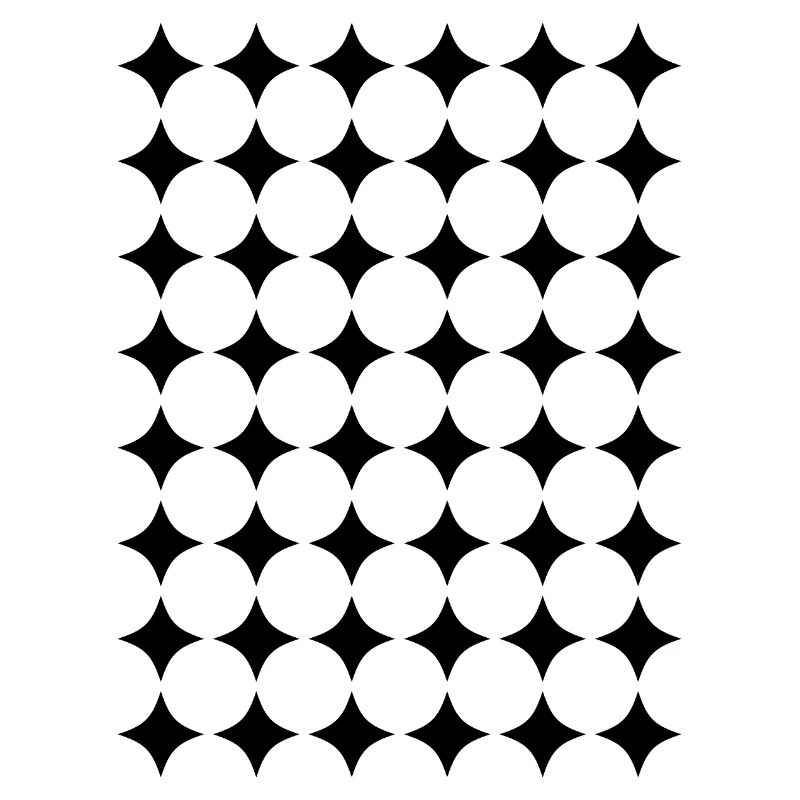 geometric circles pattern grid