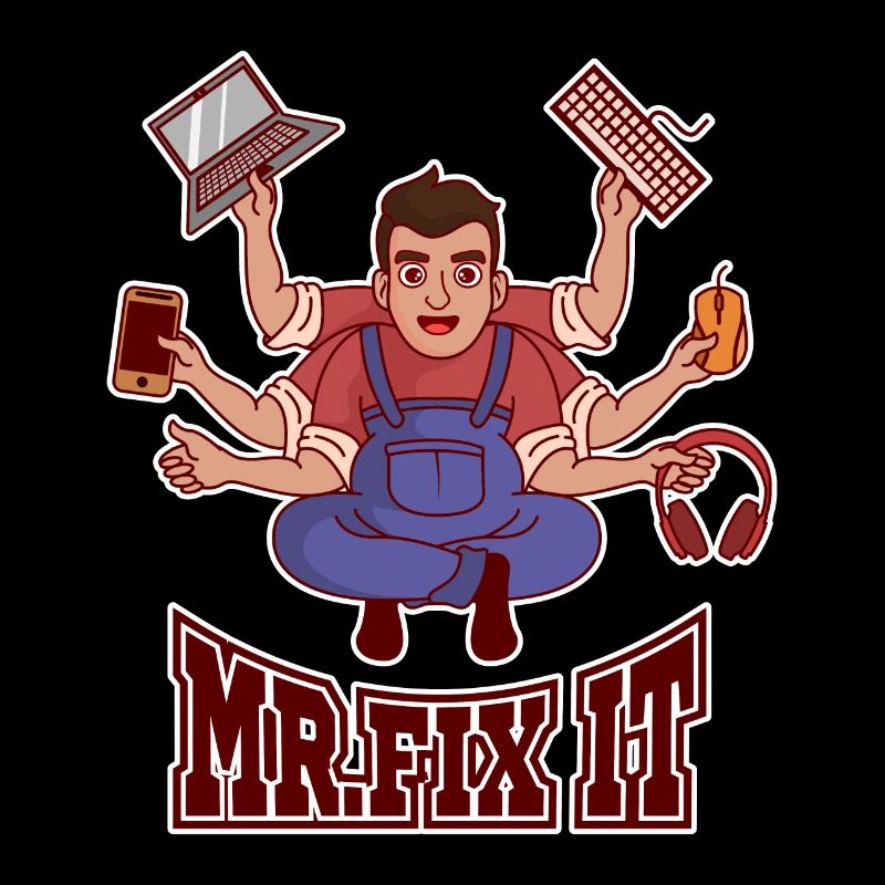 Mr. Fix IT Admin IT Specialist Sysadmin