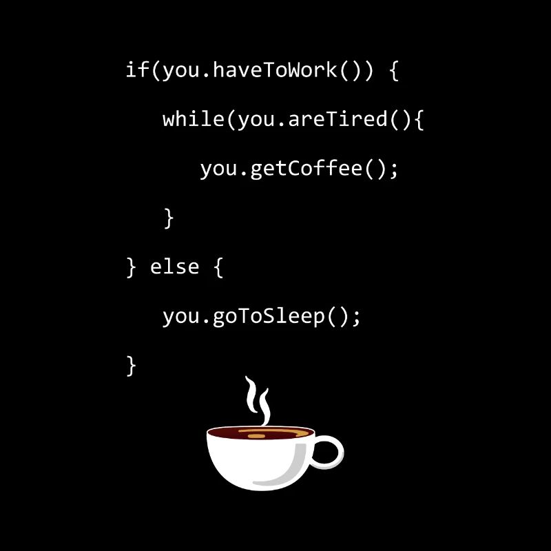 Programming Coffee Softwareingenieur Developer