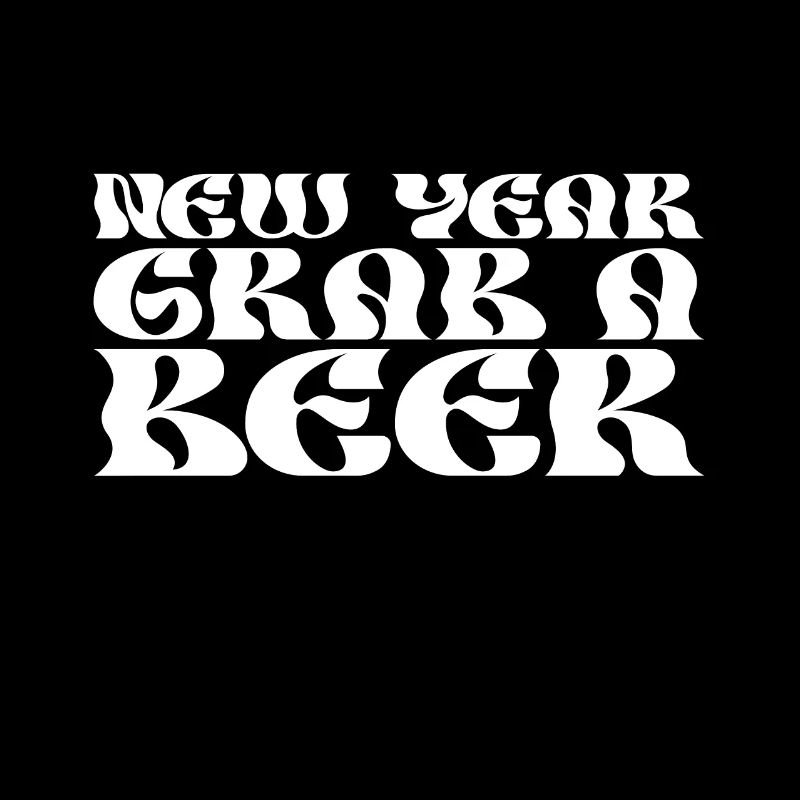 Neujahr Schnapp Dir Ein Bier