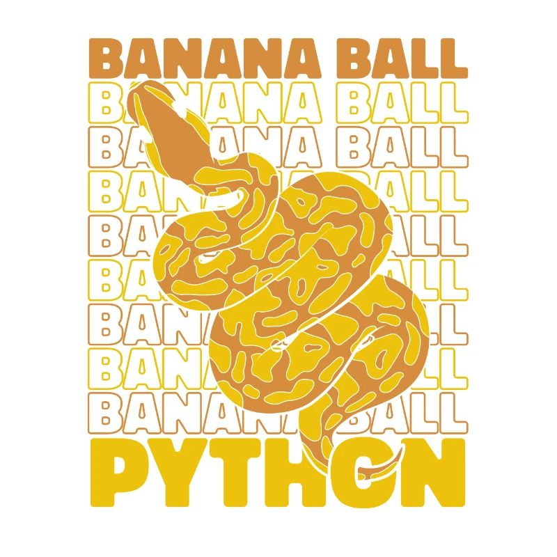 Boule de banane Python Serpent Python Boule de banane