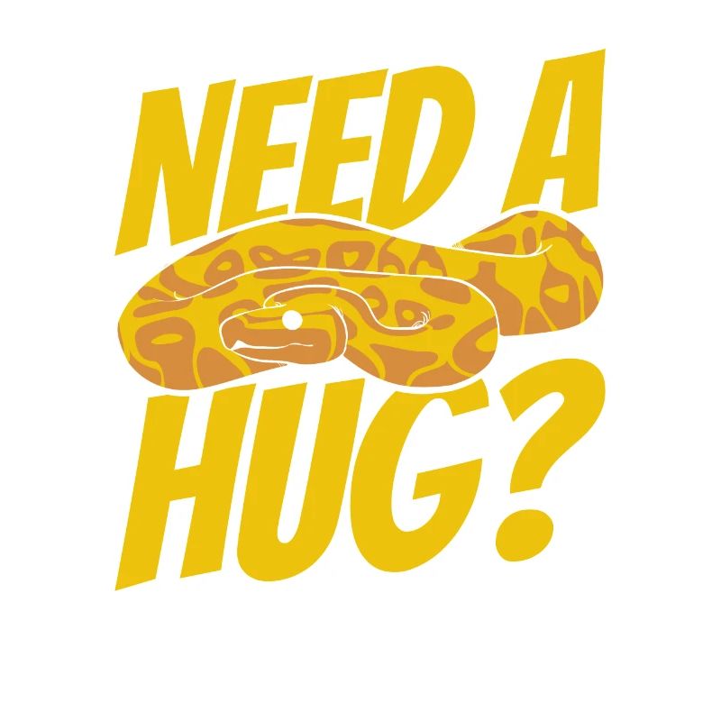 Need A Hug Python Schlange Pythonzüchter Banana