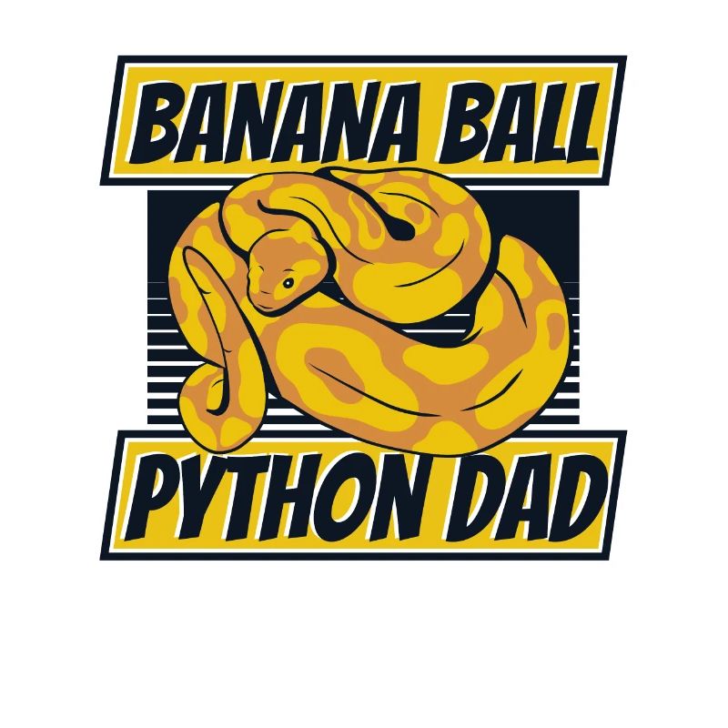 Banana Ball Python Dad Python Schlange Banana