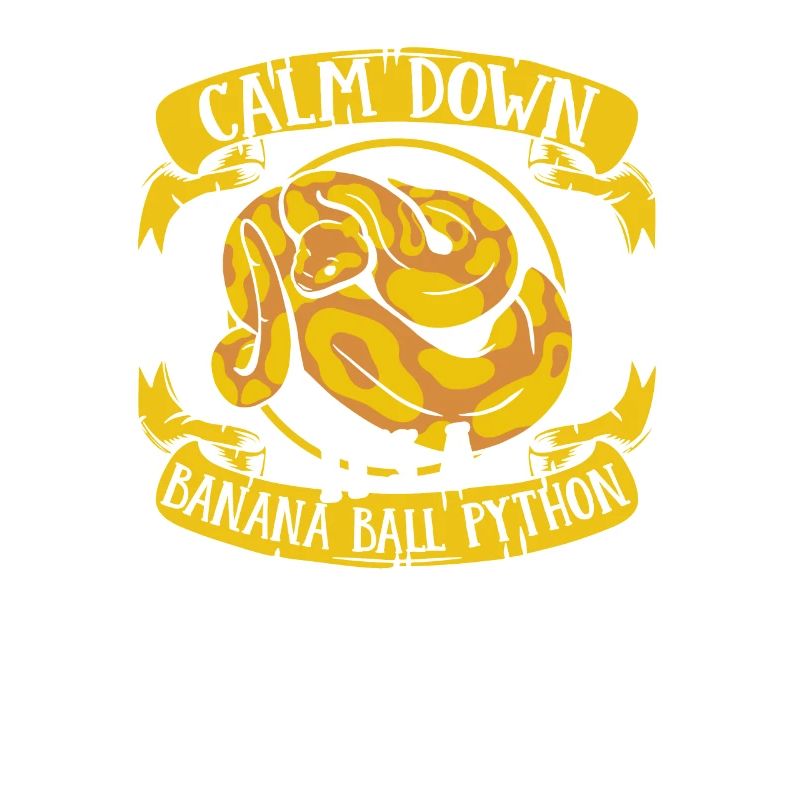 Calm Down It's Not A Shark Python Banana Ball