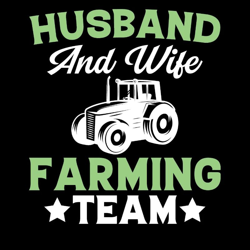 Ehemann Und Ehefrau Farming Team