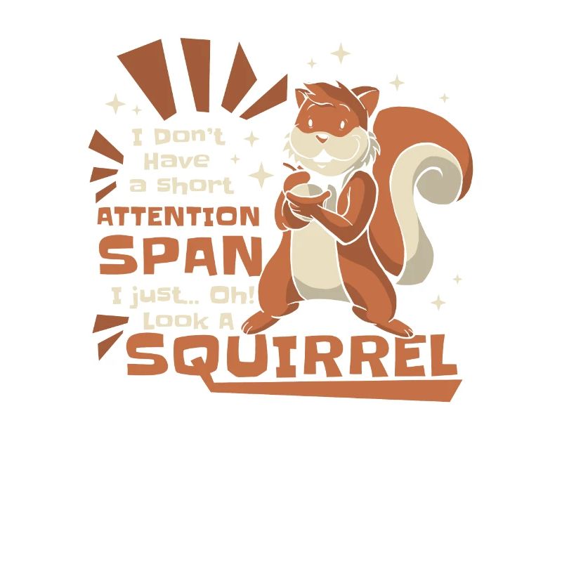 Don't Have A Short Attention Span Fox Squirrel