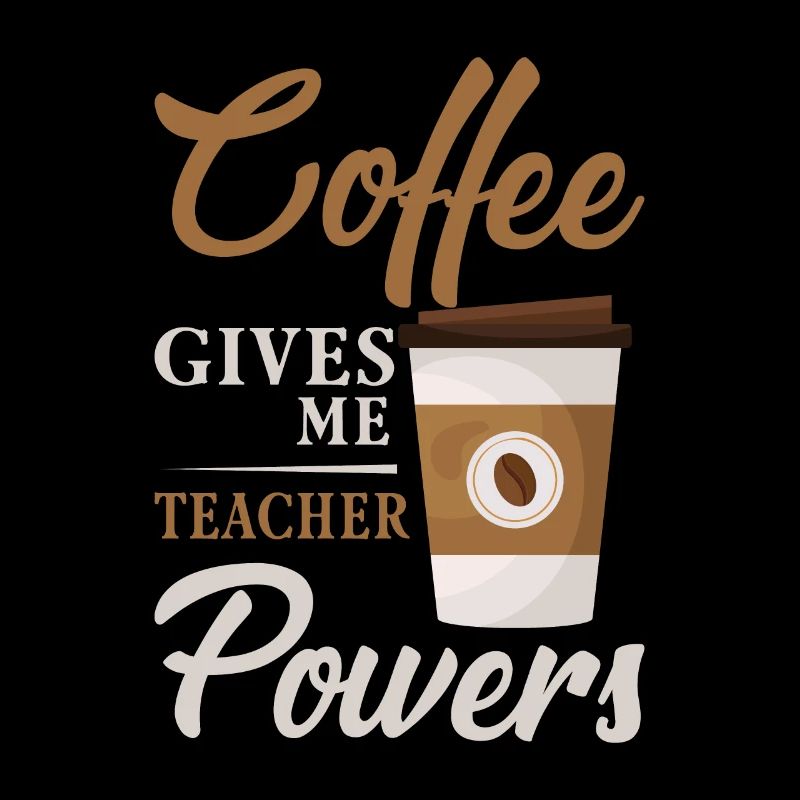 Le café me donne la compétence d’un enseignant