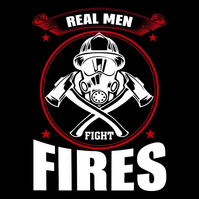 Echte Männer Bekämpfen Brände
