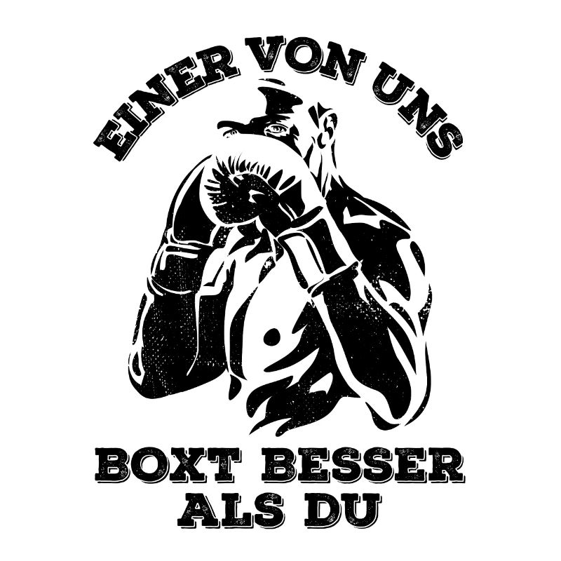 Boxen - einer von uns boxt besser als du
