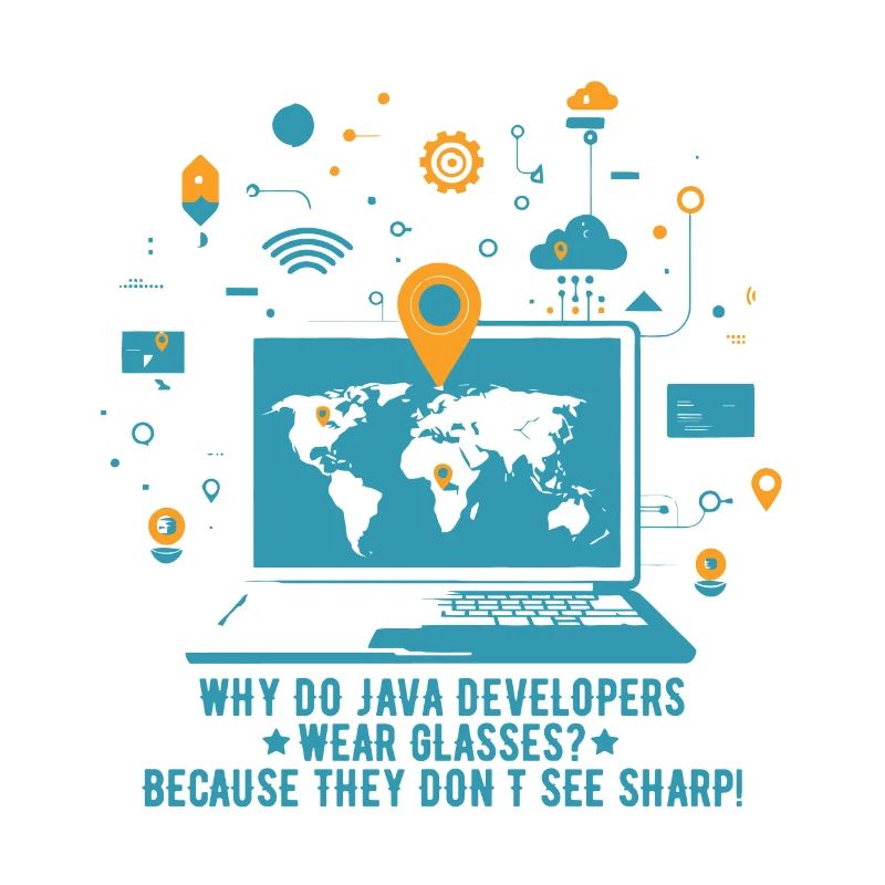 Why do Java developers wear glasses? Because they
