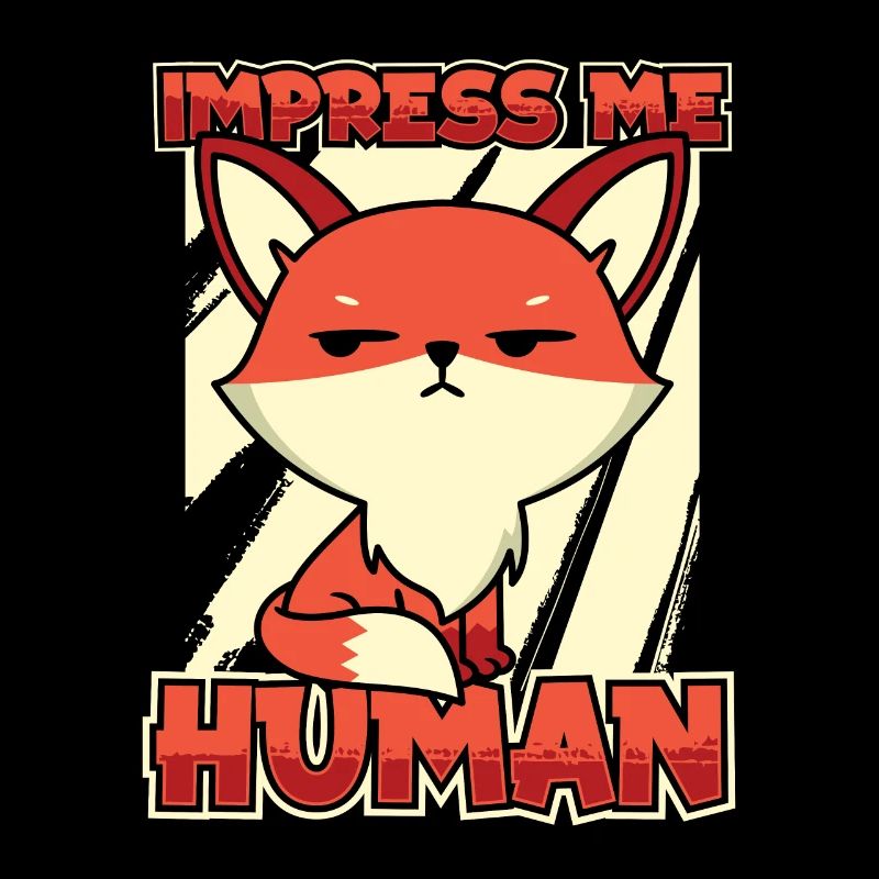 Impress Me Human Caninae Red Fox Canidae Fox