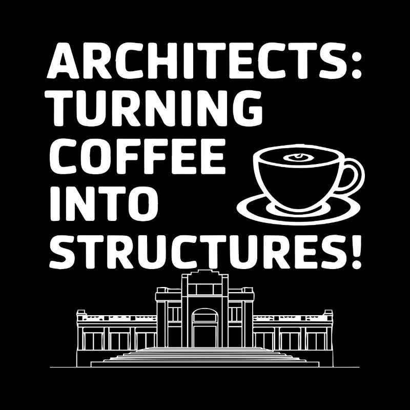 Architects: Turning coffee into structures!