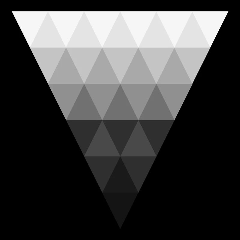 Abstract triangle