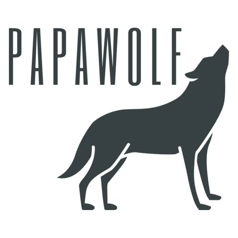 Wolf Wölfe Papa Vater Vatertag Papi Vati Geschenk