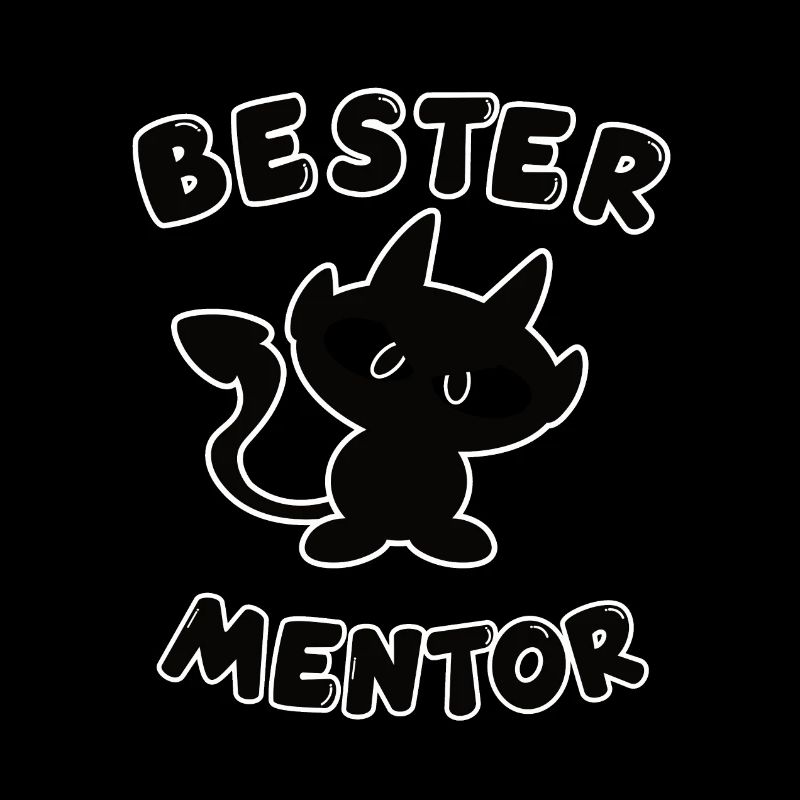 cooles bester Mentor Design mit Teufelchen