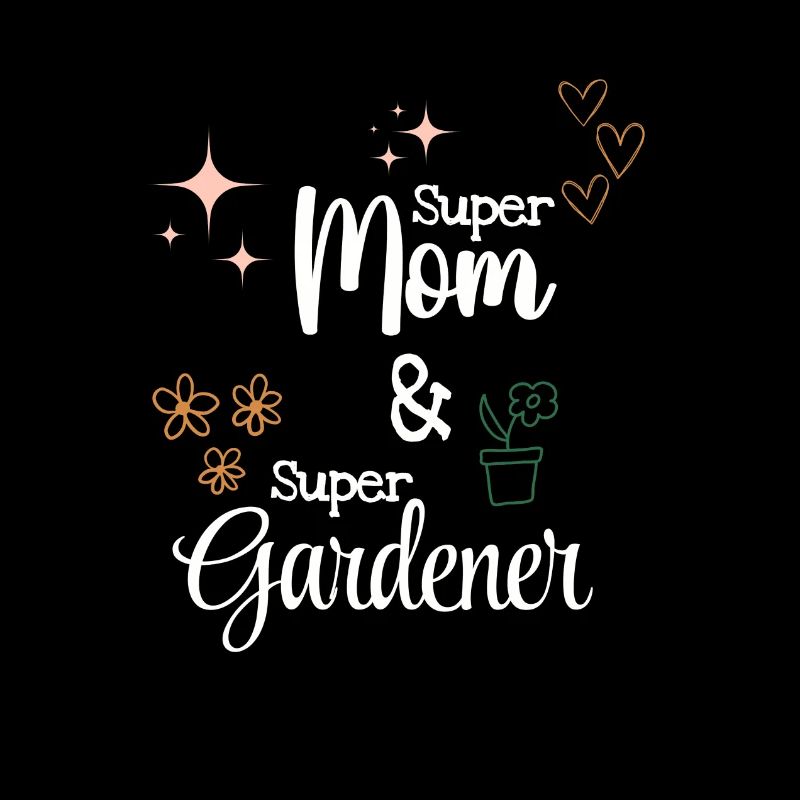 Beste Super Mama Gärtner Mama Muttertag Geschenk