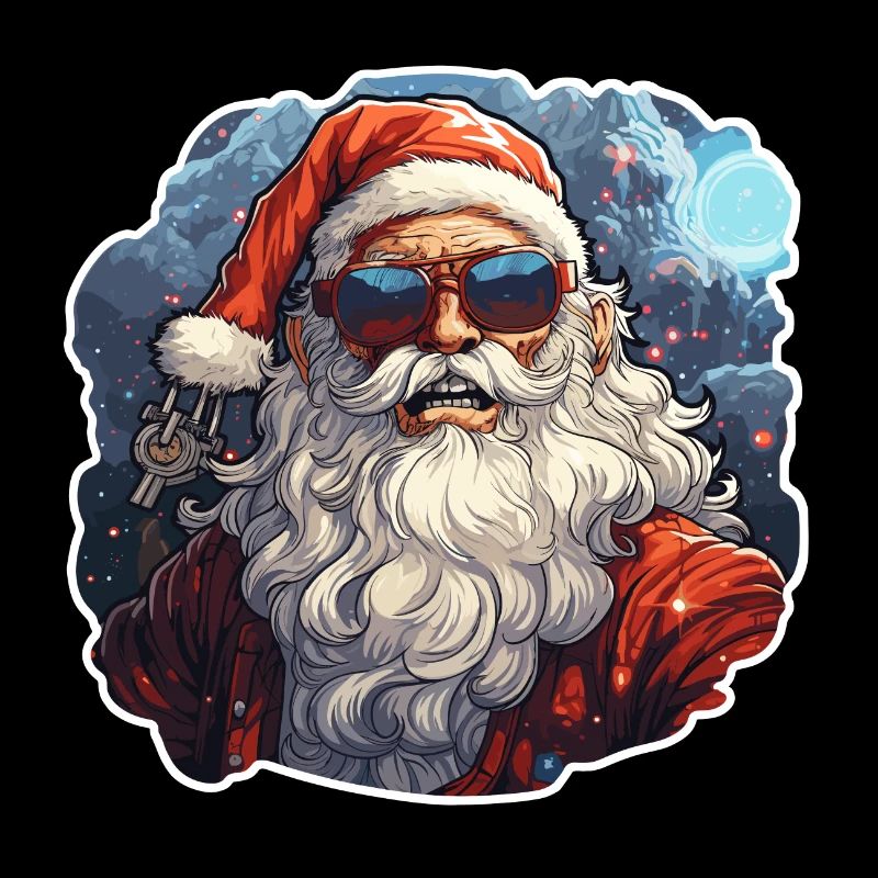 Weihnachtsmann - Illustration
