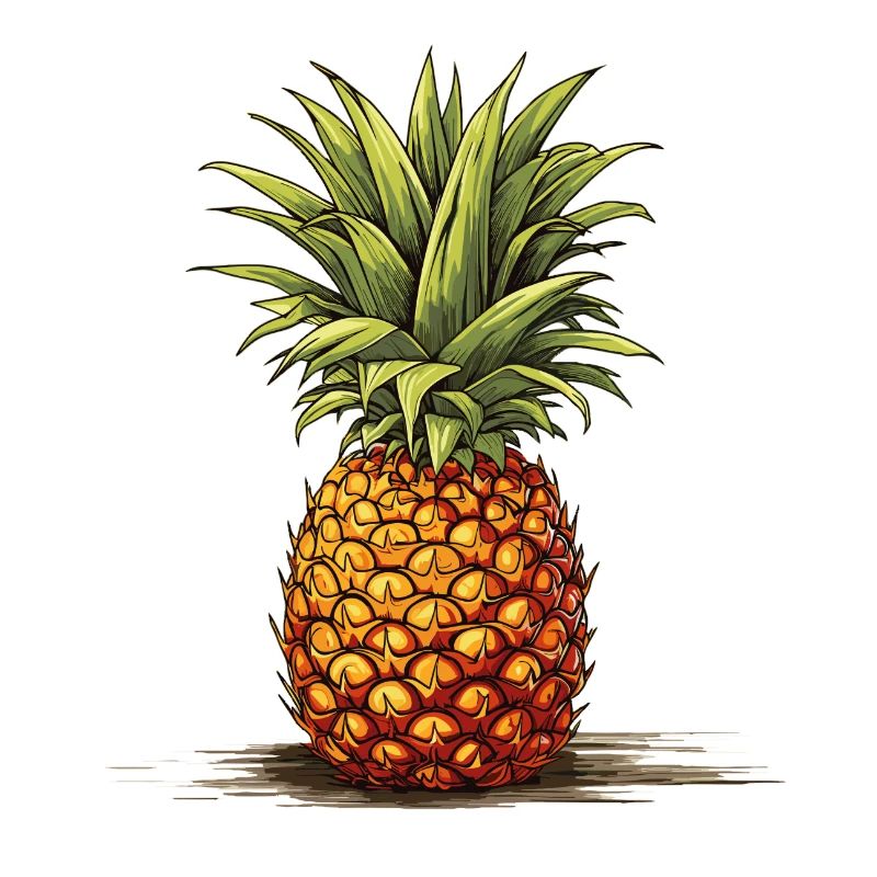 Pineapple - illustration