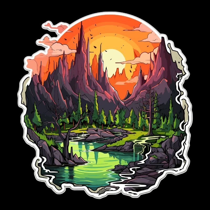 Paysage - Illustration