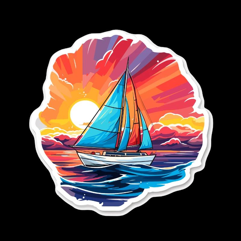 Sailboat - illustration