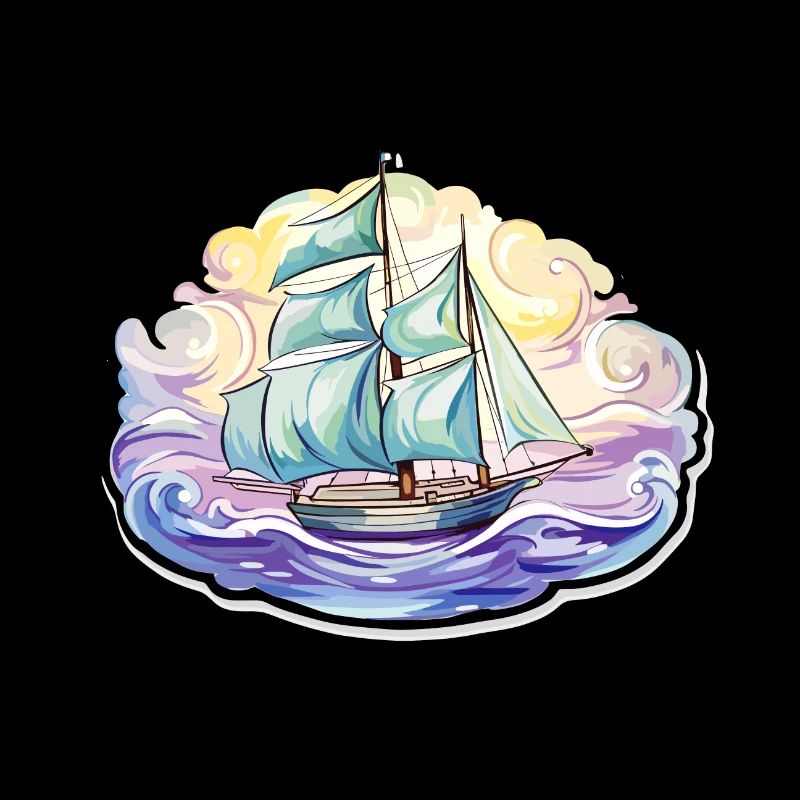 Sailboat - illustration