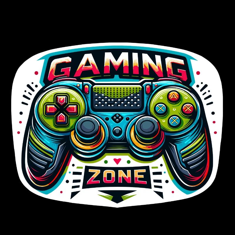 Gaming Zone - Controller Illustration