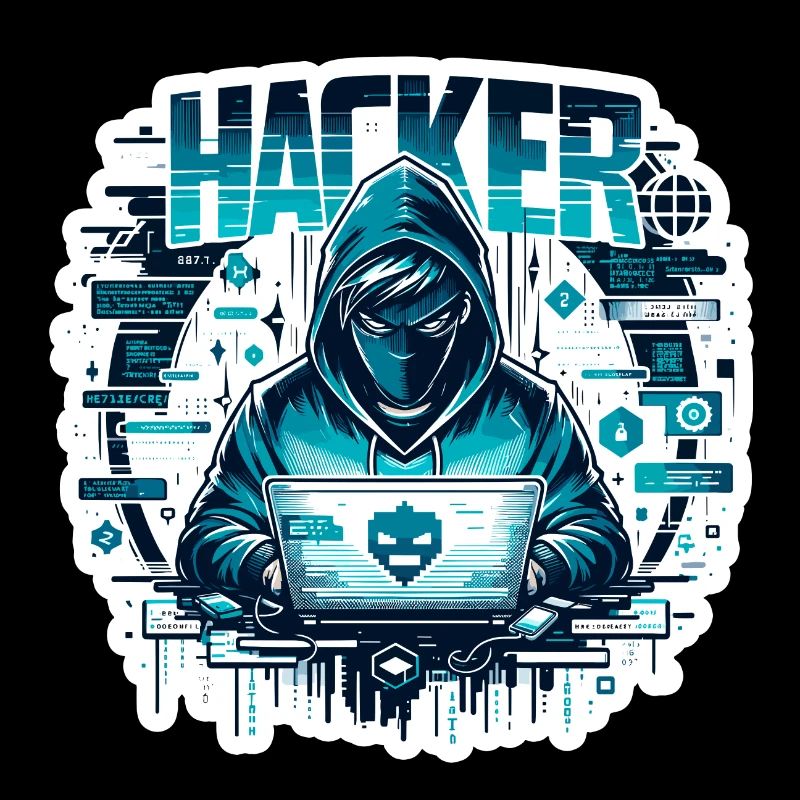 Hacker - Illustration