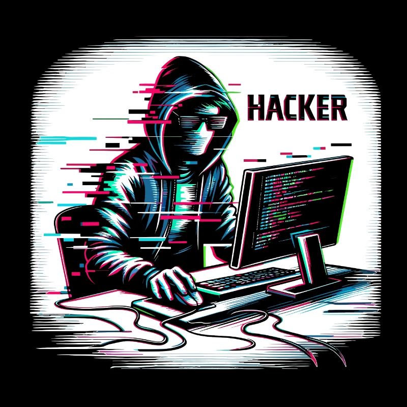 Hacker - Illustration
