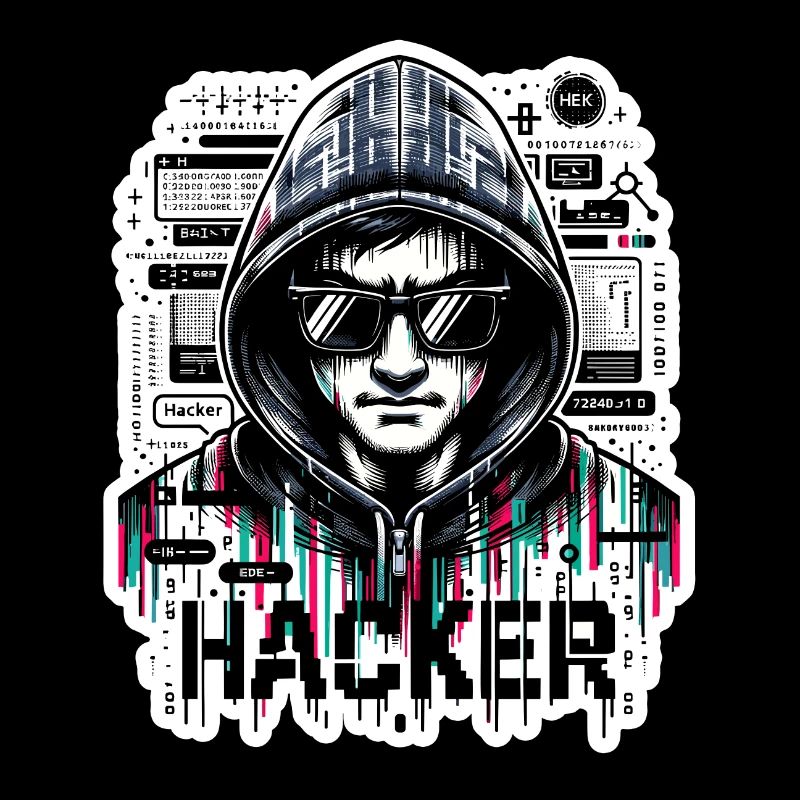 Hacker - Illustration