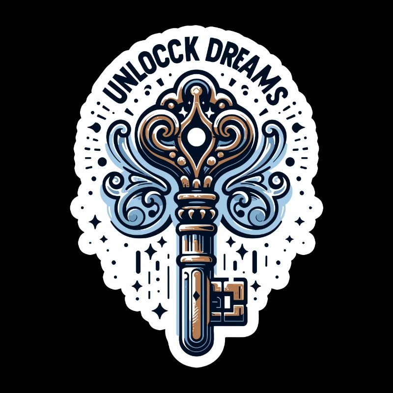 Unlock Dreams - Key Illustration