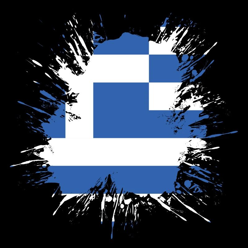 Drapeau de la Grèce Hellas Athènes Drapeau grec