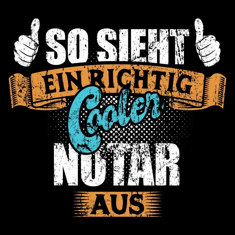 So sieht ein richtig cooler Notar aus
