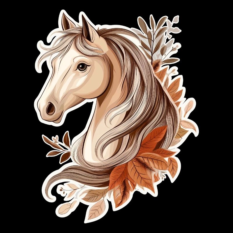 Cheval Automne