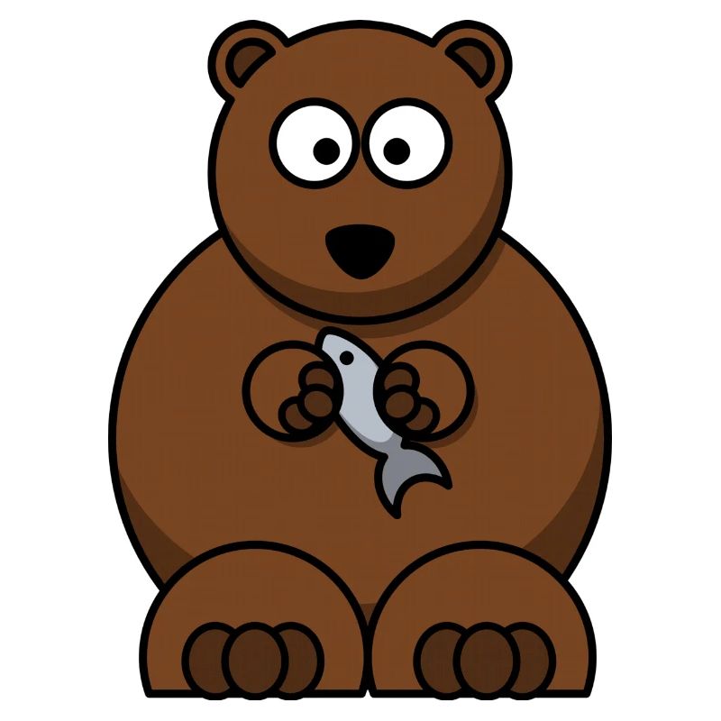 Bayo the bear and its fish