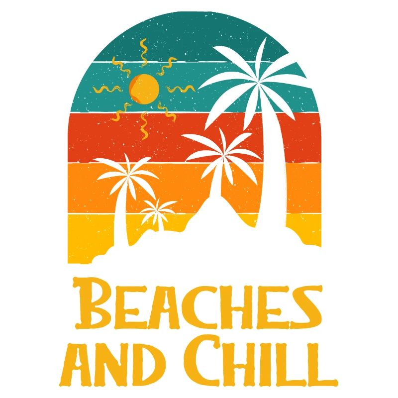 Plages et Chill Summer Trip Vacances Tropical