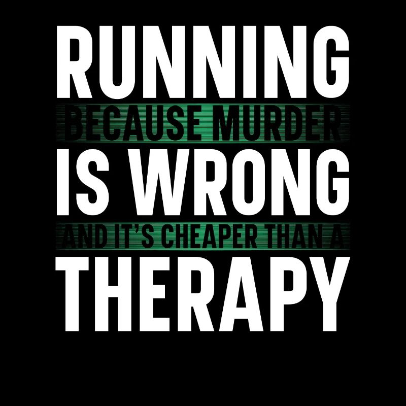 Running because murder is wrong