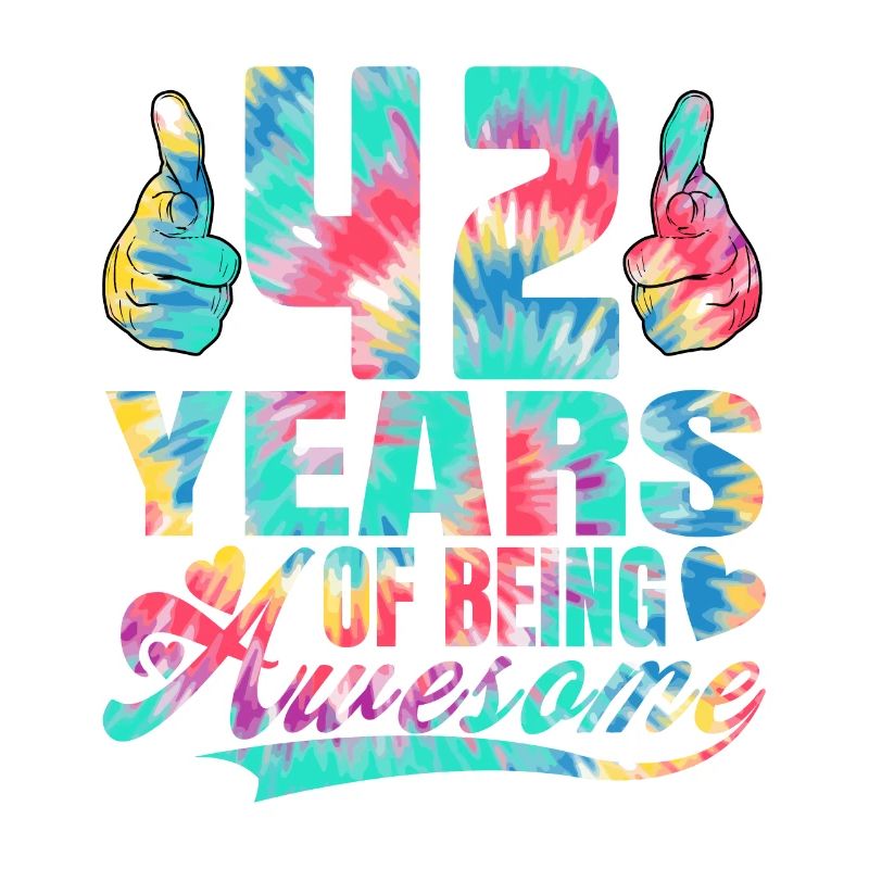 42e anniversaire ou anniversaire 42 ans d’existence