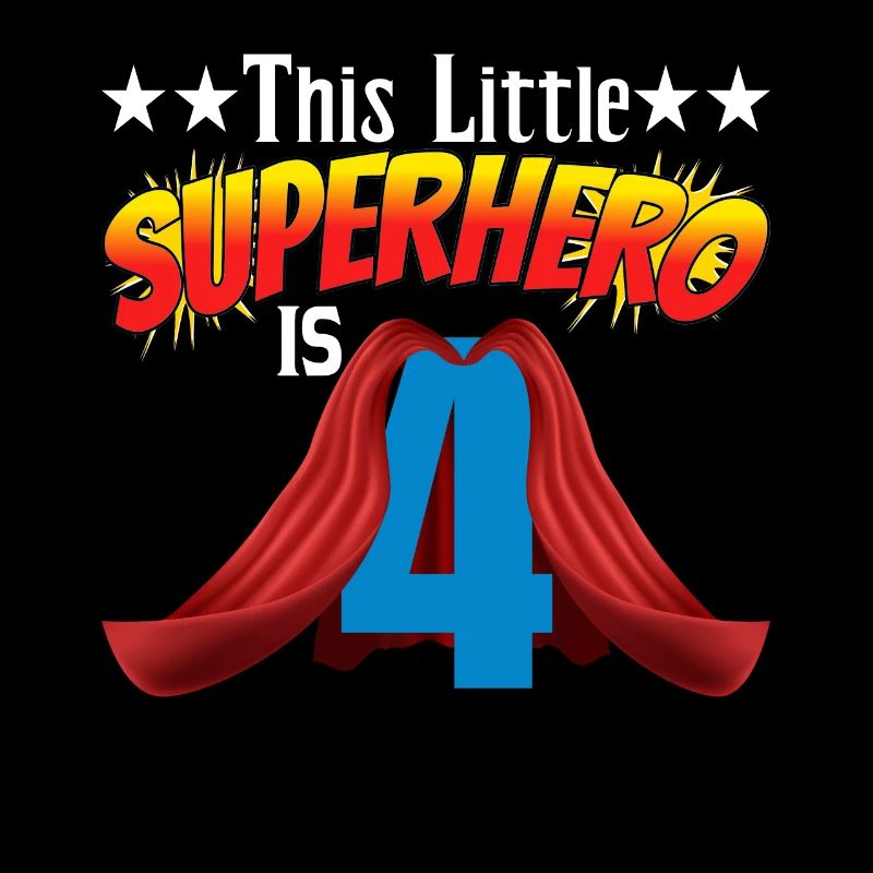Ce petit super-héros a 4 ans