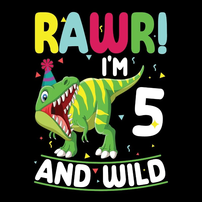 Dinosaur 5 years old 5th birthday party