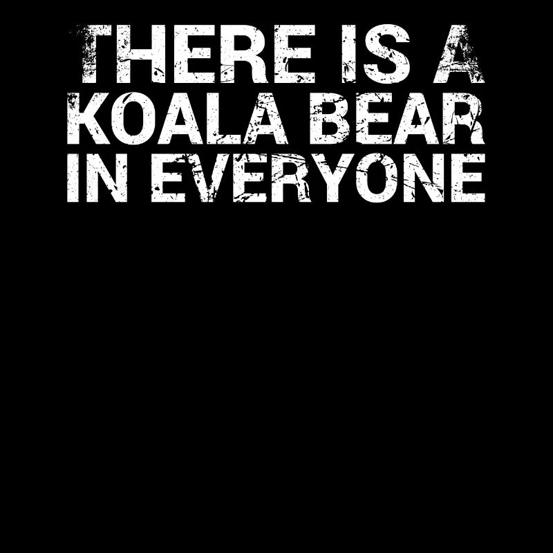 Il y a un ours koala dans chaque conception de koala