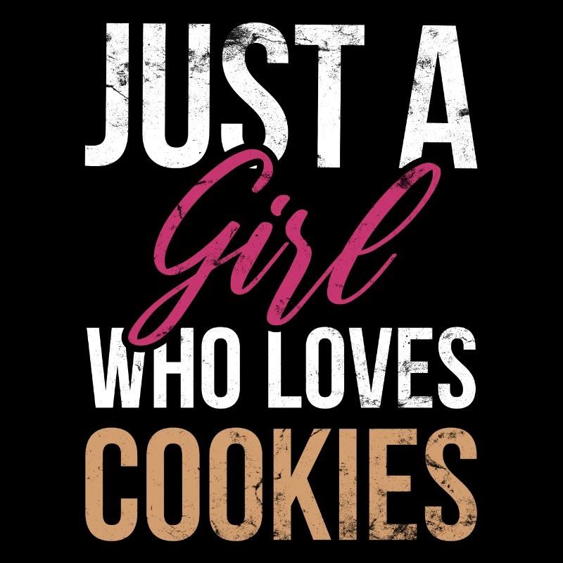 Nur Ein Mädchen, Das Kekse Zum Bäcker Oder Backen