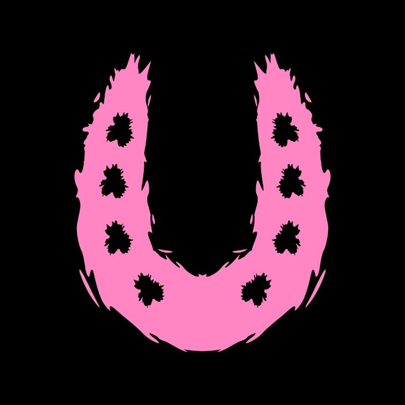 Cheval symbole de fer à cheval