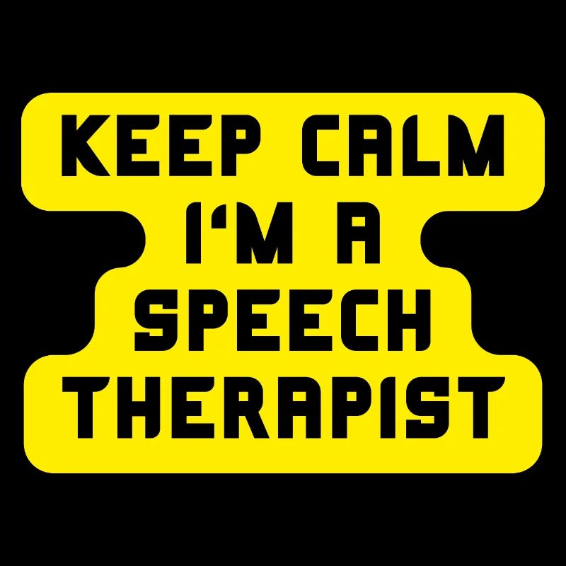 Keep calm speech therapist