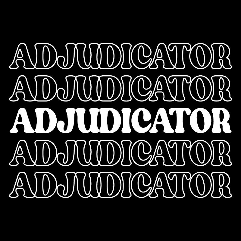 Adjudicator Arbitrator Referee Judge Arbitrer
