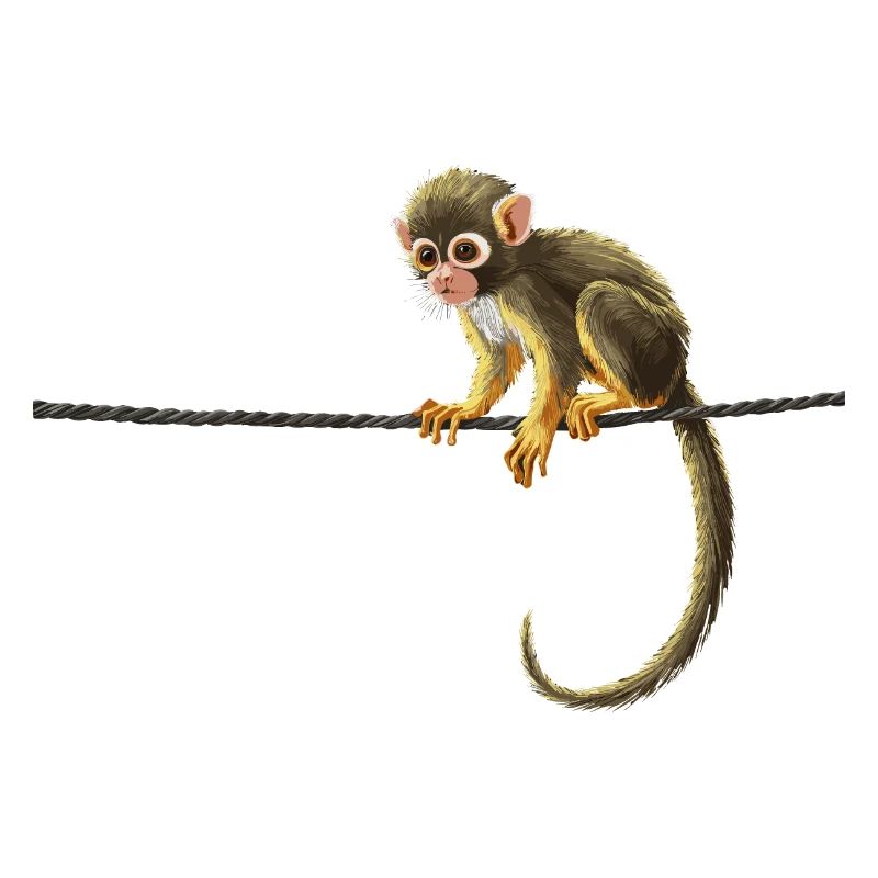 Squirrel monkey Squirrel monkey monkey monkey baby