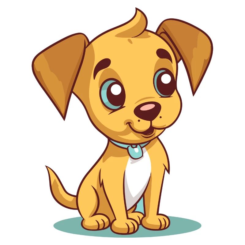 Conception de chien mignon pour les propriétaires de chiens