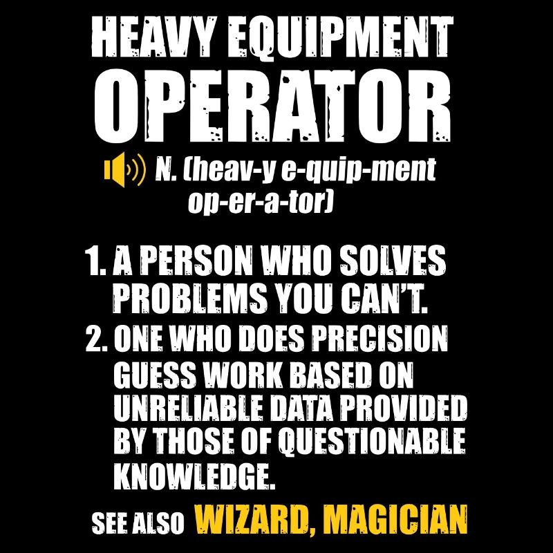 Construction machinery operator Excavator driver Excavator driver Construction workers