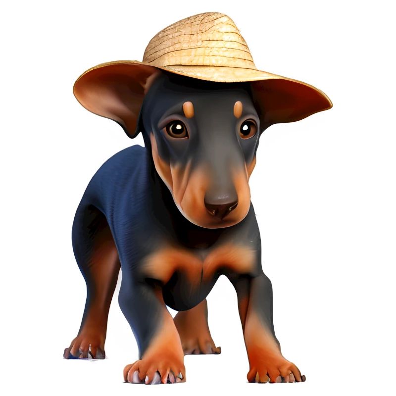 Dobermanntrainer Hund Dobermannwelpe Dobermann