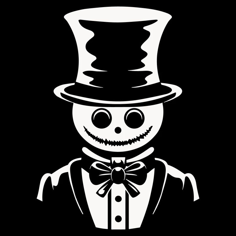 Snowman Joyful Dapper